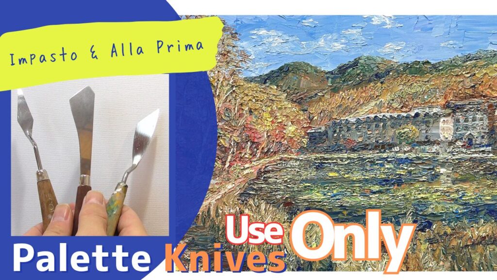 Palette knives Landscape